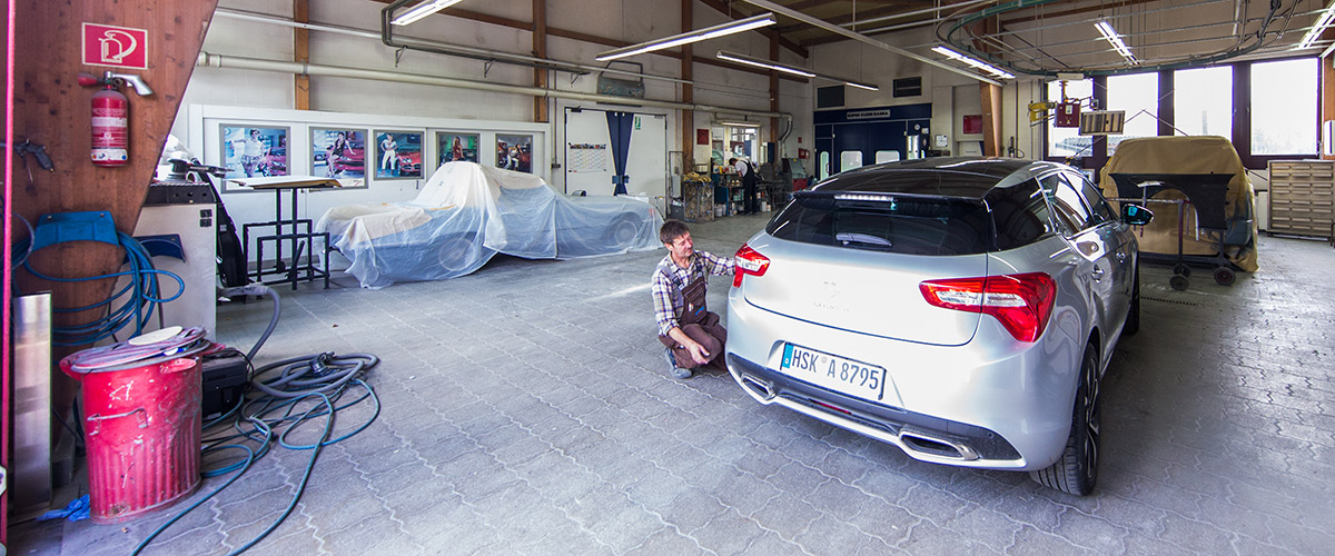 Montage- und Richtarbeiten